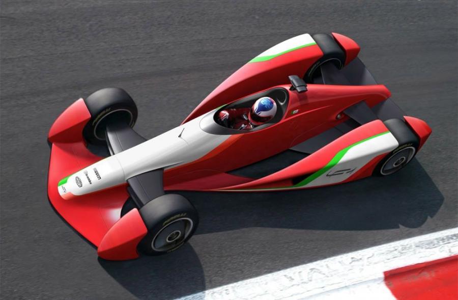  Fioravanti LF1 Concept 2009 года  (фото 2 из 16)